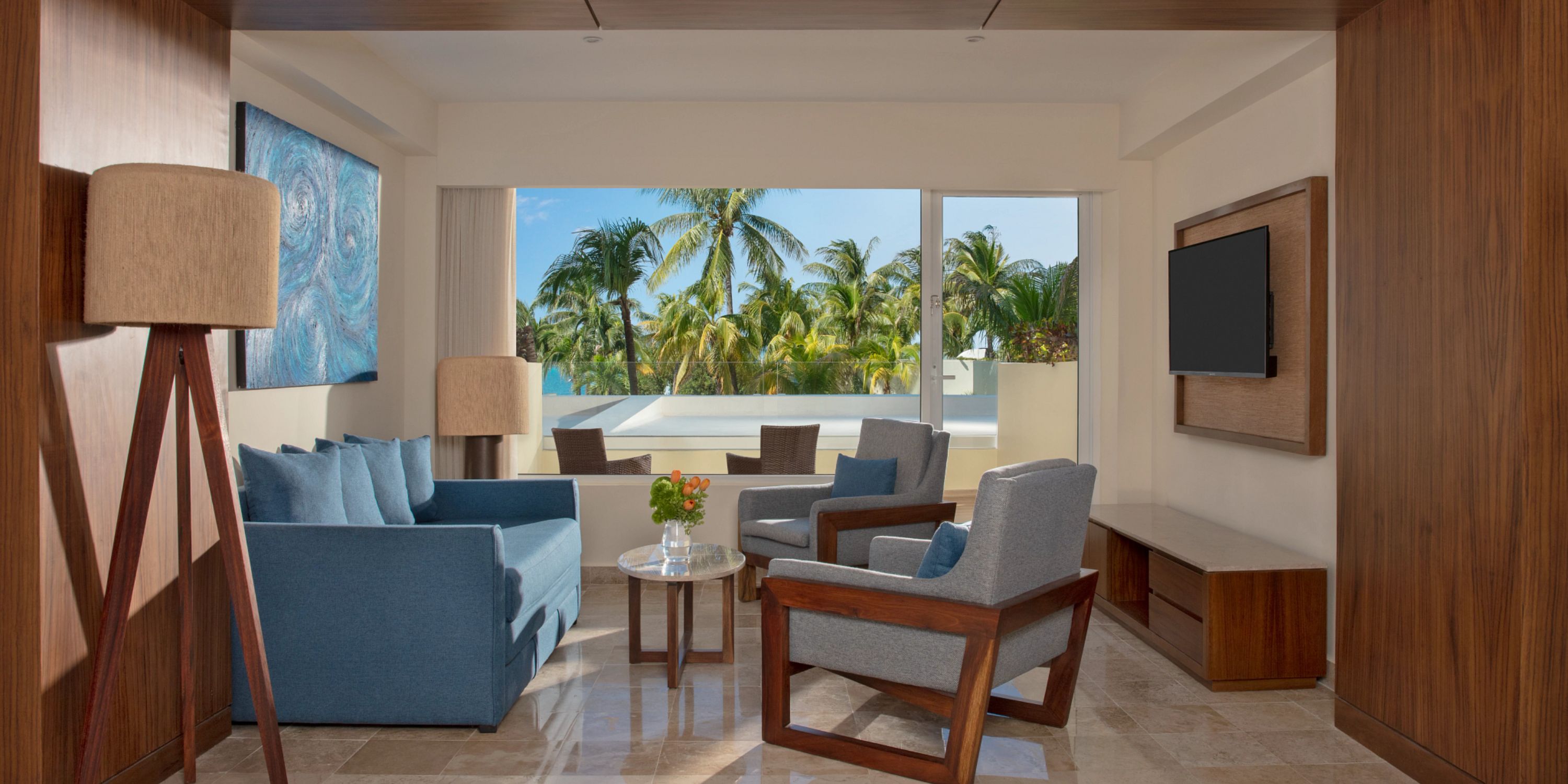 Dreams Sands Cancun Living Room